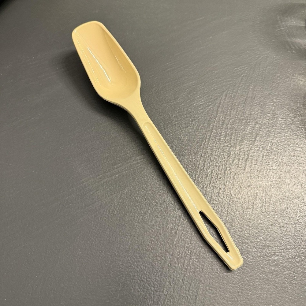 Vintage King Kraft‎ Spoon Plastic ( Tan ) Excellent Condition